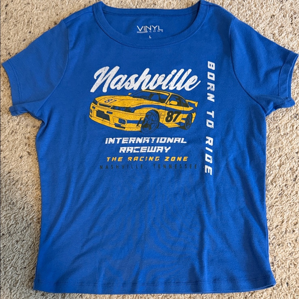 Kid’s Shirt with Nashville Raceway Design